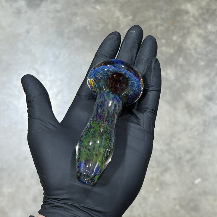 Purple Haze Sparkle Pipe Glass Pipe Tako Glass   