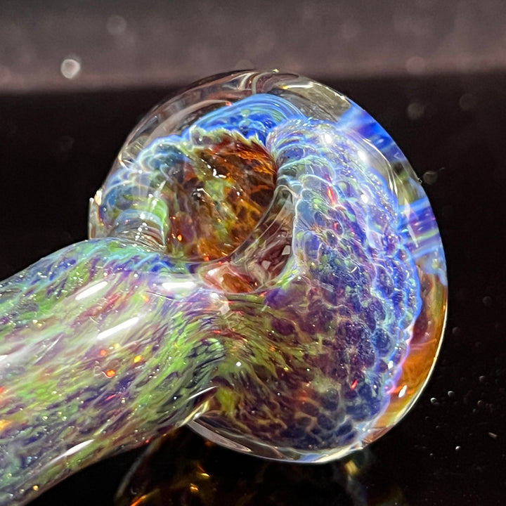 Purple Haze Sparkle Pipe Glass Pipe Tako Glass   