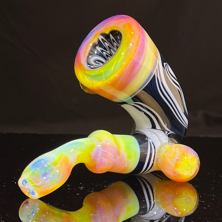 Heady Saxophone Sherlock 8 Glass Pipe Slob Glass   