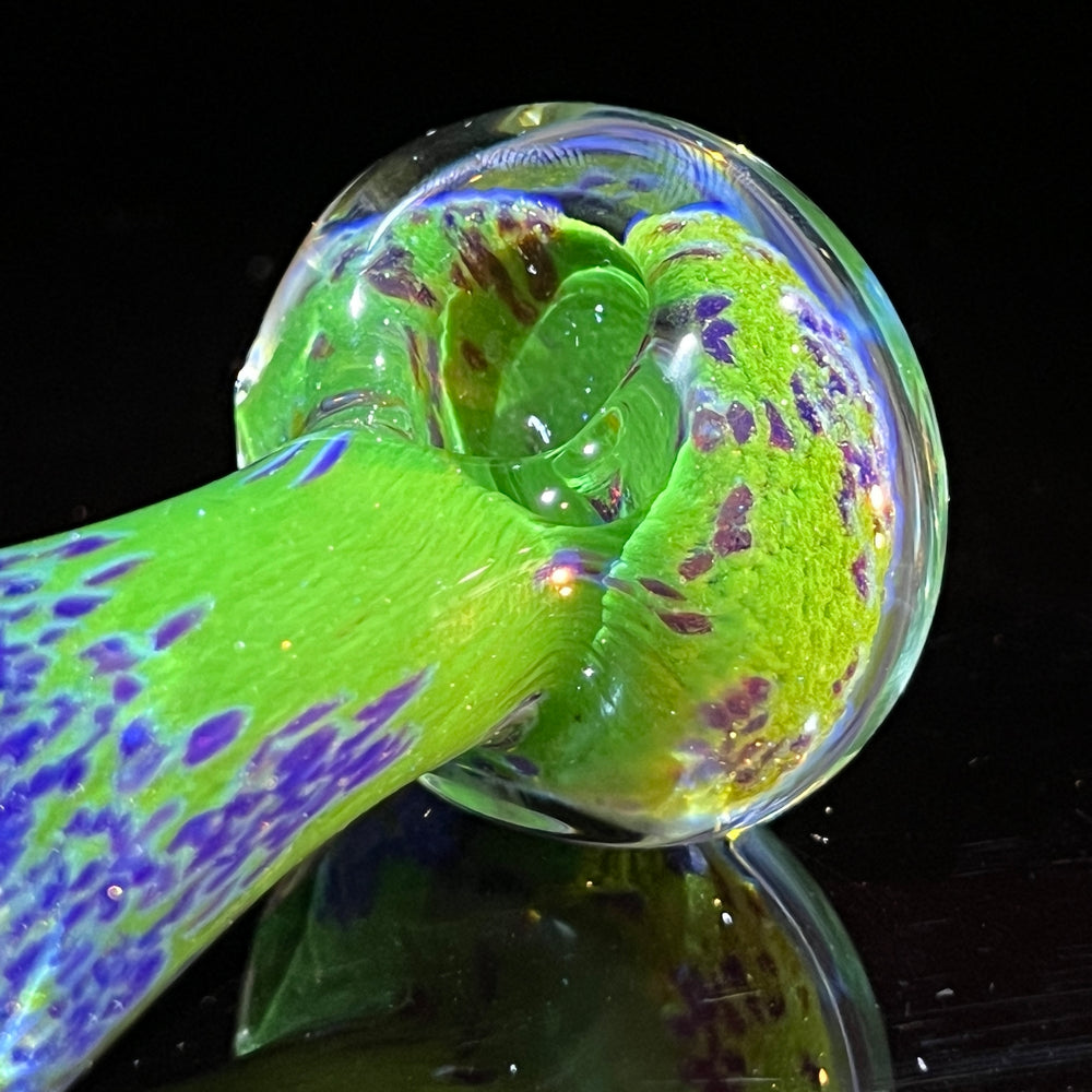 Purple Haze Sparkle Pipe Glass Pipe Tako Glass   
