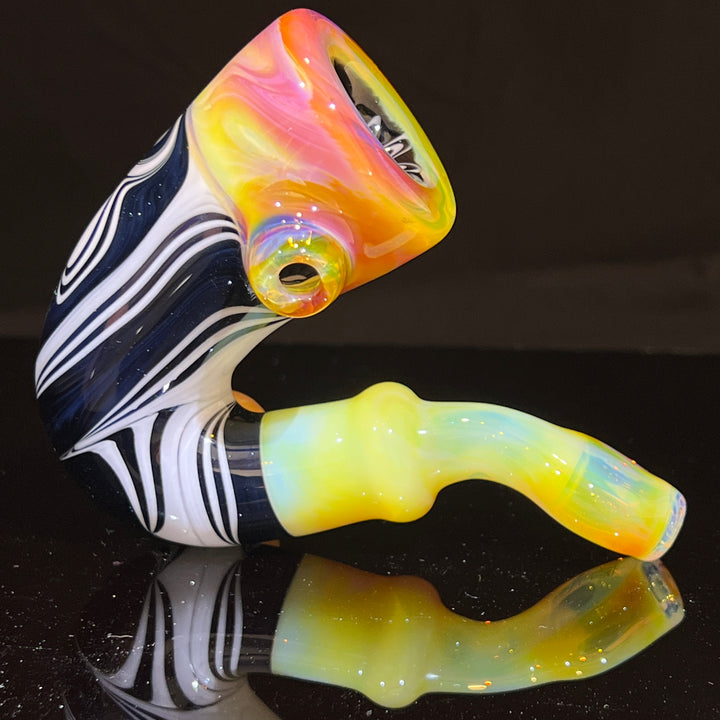 Heady Saxophone Sherlock 8 Glass Pipe Slob Glass   