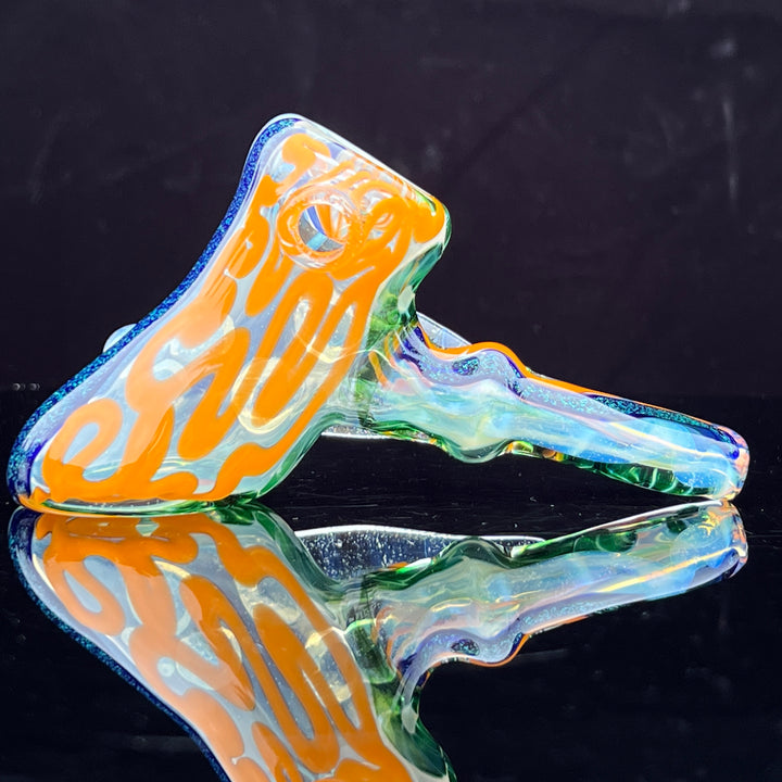 Horned Dichro Hammer Glass Pipe Jeff Cooper   