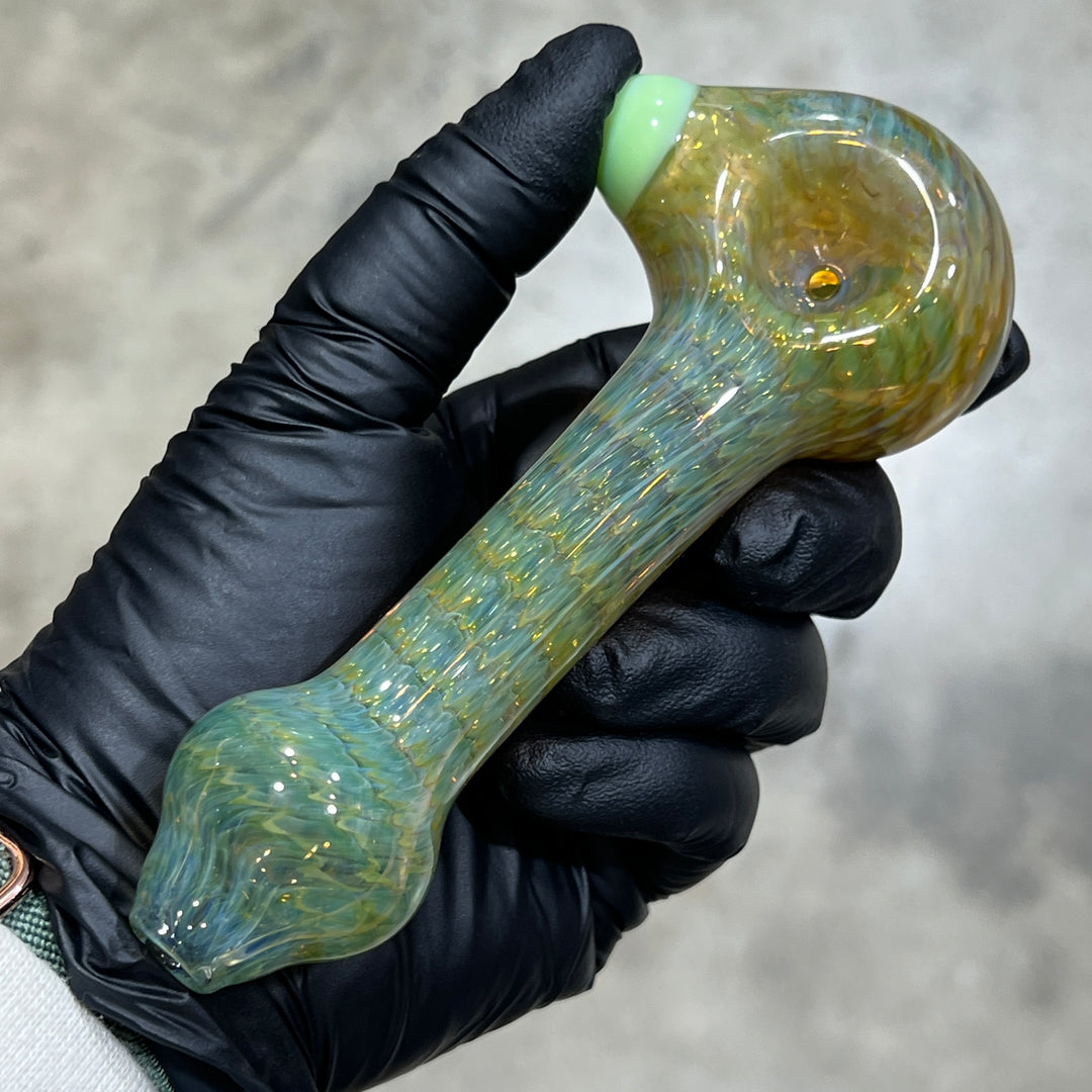 Serpentine Spoon Glass Pipe Cose Glass   