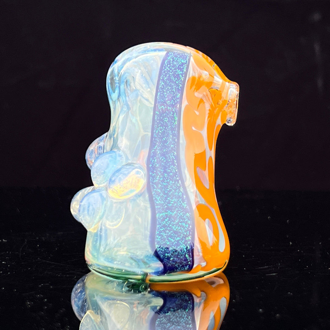 Horned Dichro Hammer Glass Pipe Jeff Cooper   