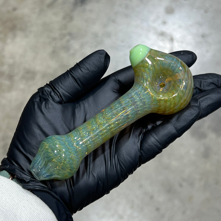 Serpentine Spoon Glass Pipe Cose Glass   