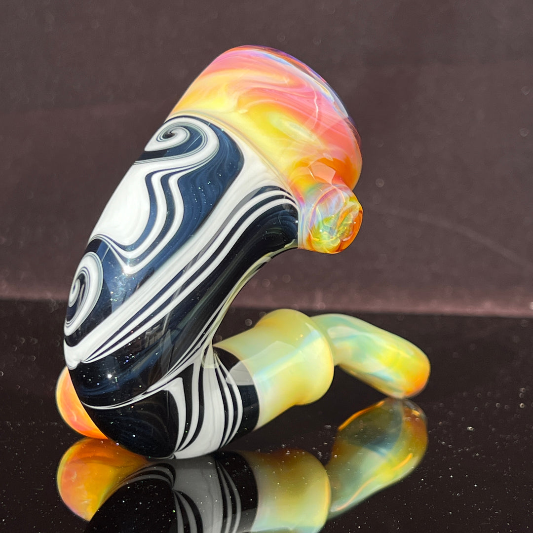 Heady Saxophone Sherlock 8 Glass Pipe Slob Glass   