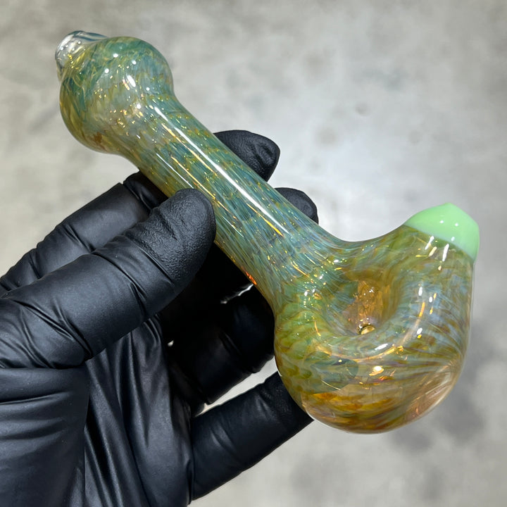 Serpentine Spoon Glass Pipe Cose Glass   