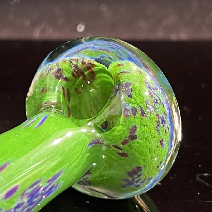 Purple Haze Sparkle Pipe Glass Pipe Tako Glass   