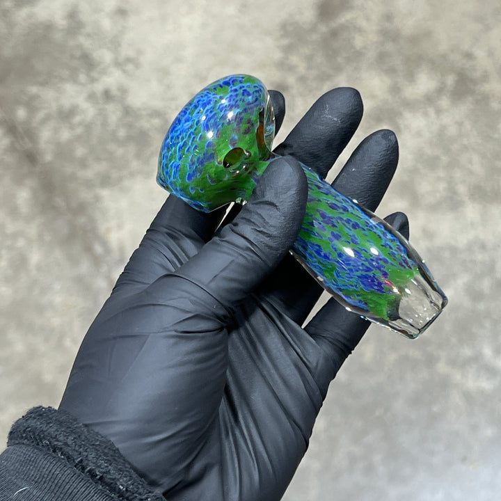 Purple Haze Sparkle Pipe Glass Pipe Tako Glass   