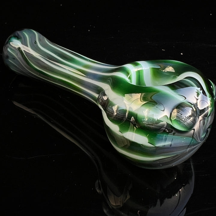 Experimental Green UV Pipe Glass Pipe Taggart Glass   