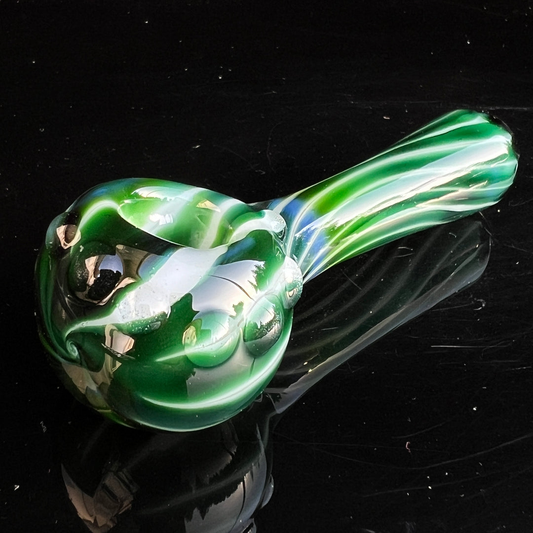 Experimental Green UV Pipe Glass Pipe Taggart Glass   