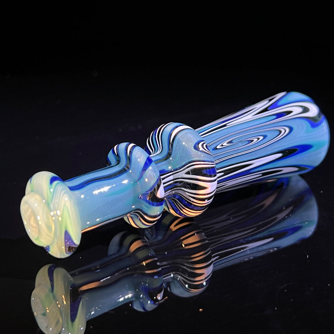 Water Reversal Chillum Glass Pipe TG   