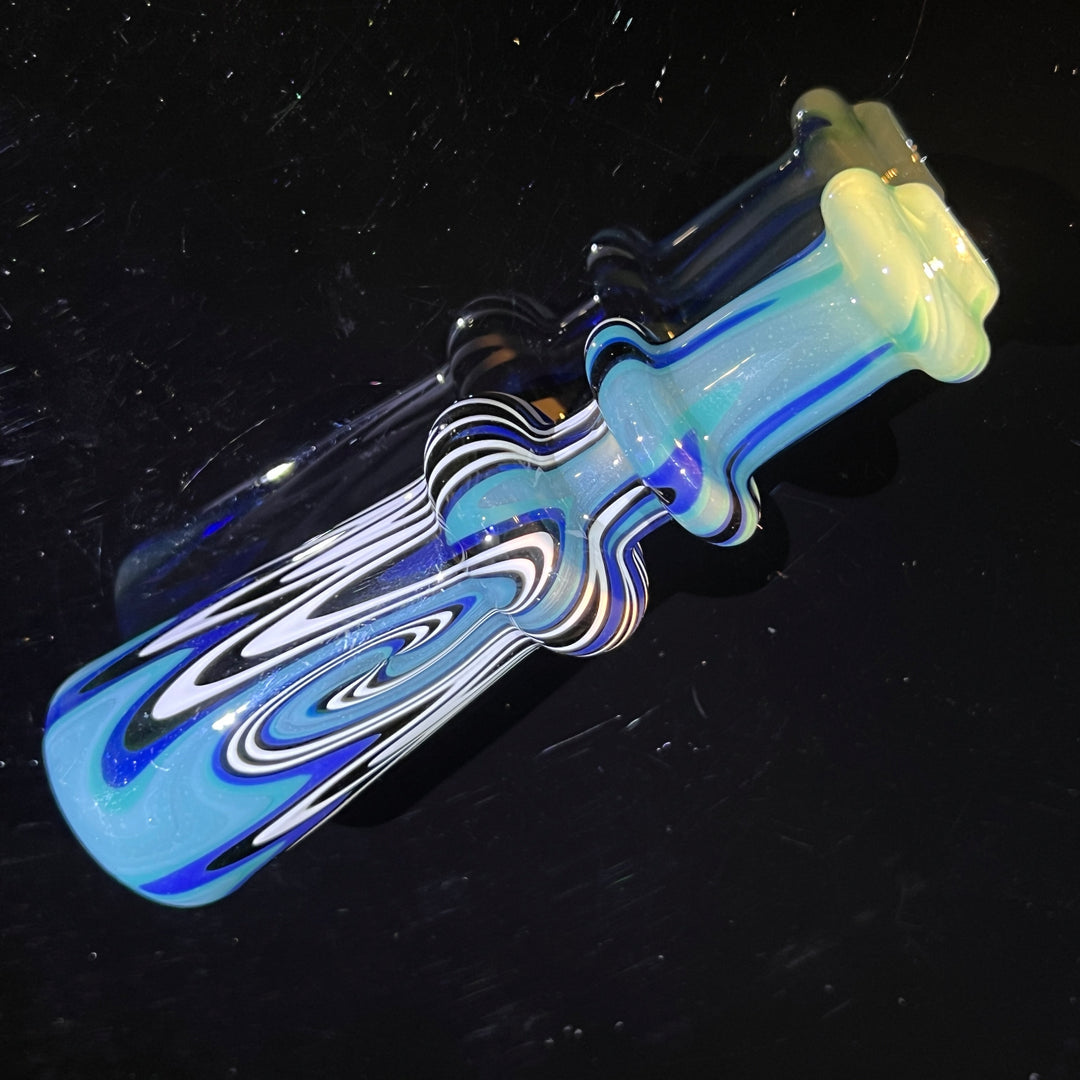 Water Reversal Chillum Glass Pipe TG   