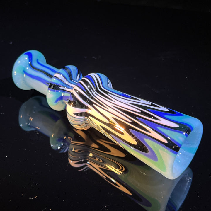 Water Reversal Chillum Glass Pipe TG   