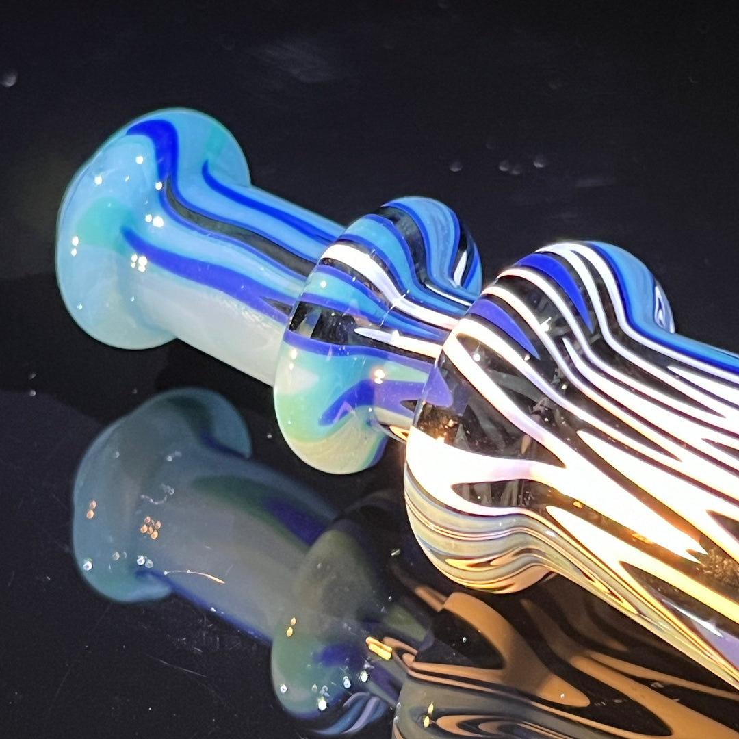 Water Reversal Chillum Glass Pipe TG   