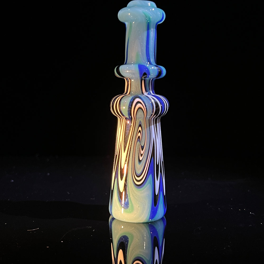 Water Wig Wag Chillum Glass Pipe TG   
