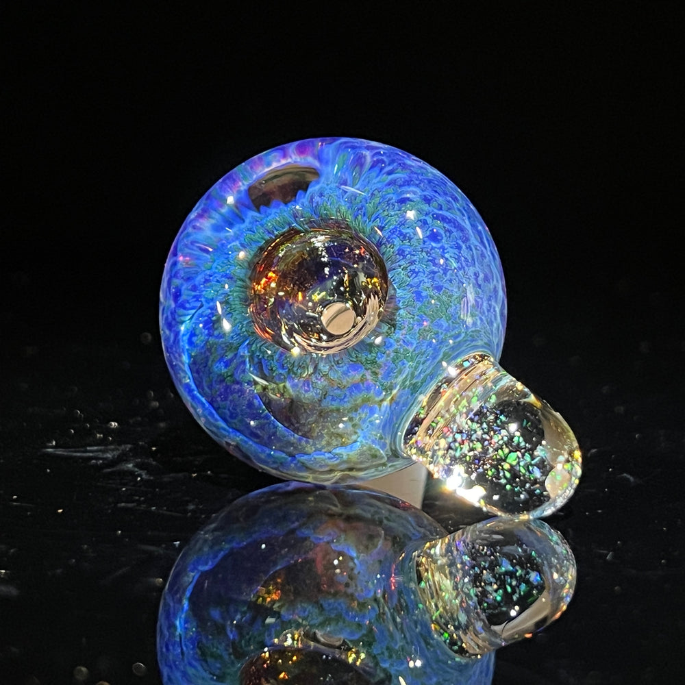 14mm Nebula Crushed Opal PullSlide Accessory Tako Glass   