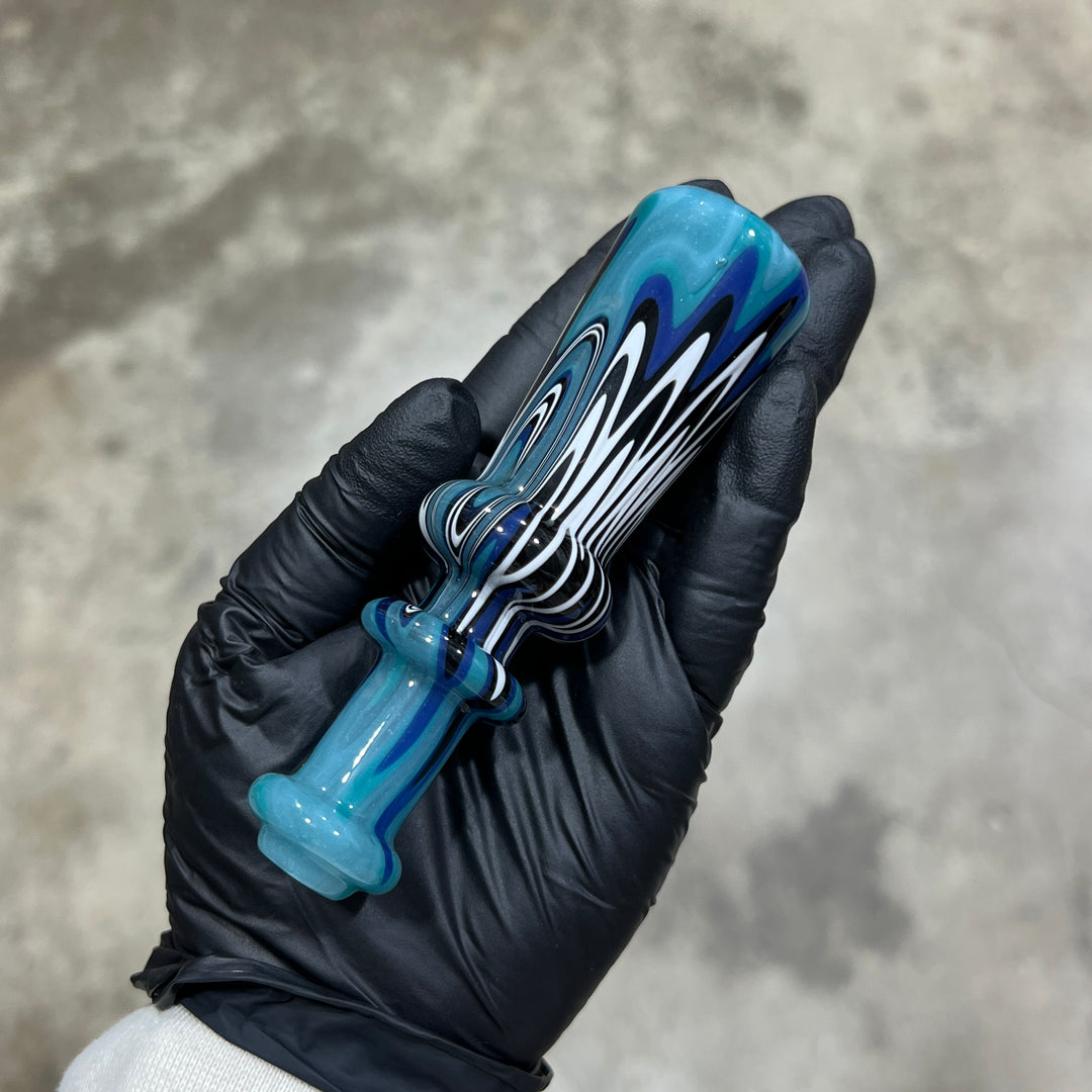 Water Reversal Chillum Glass Pipe TG   