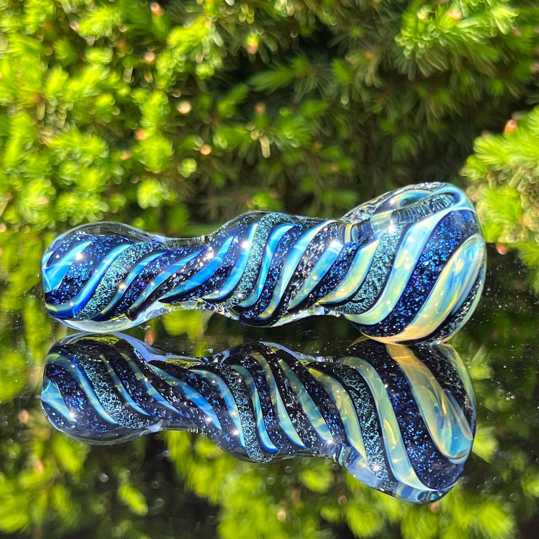 Dichro 4 Strip Glass Pipe 17 Glass Pipe Tiny Mike   