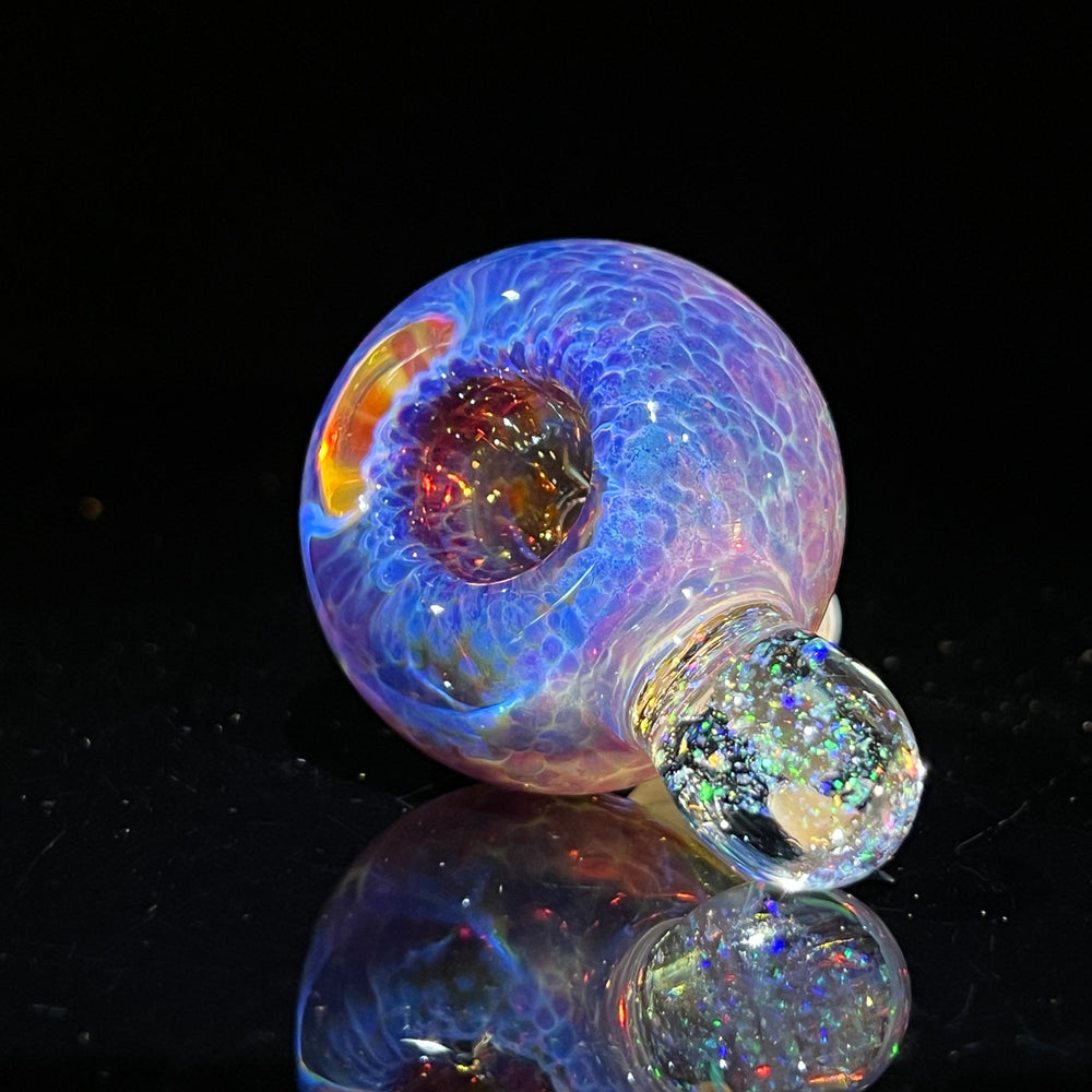 14mm Nebula Crushed Opal PullSlide Accessory Tako Glass   