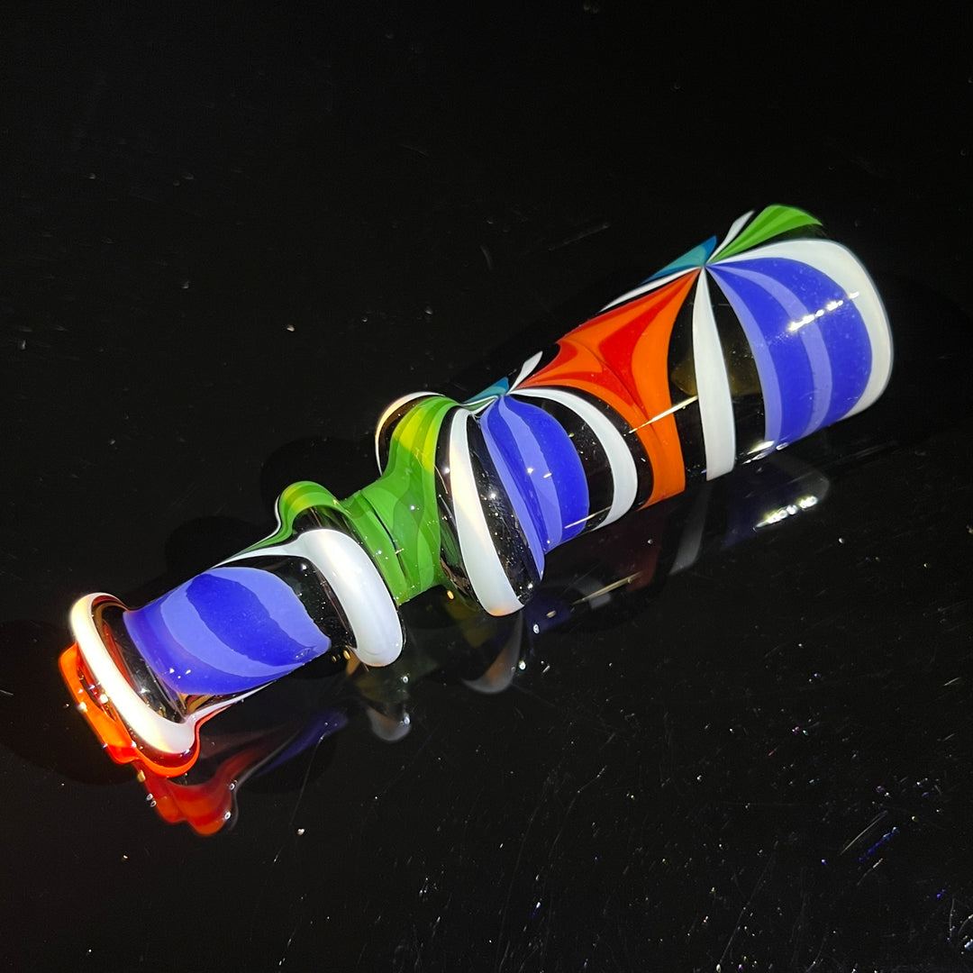 Heady Beachball Chillum 1 Glass Pipe TG   