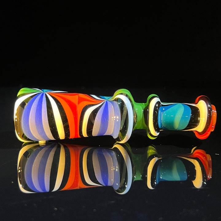 Heady Beachball Chillum 1 Glass Pipe TG   