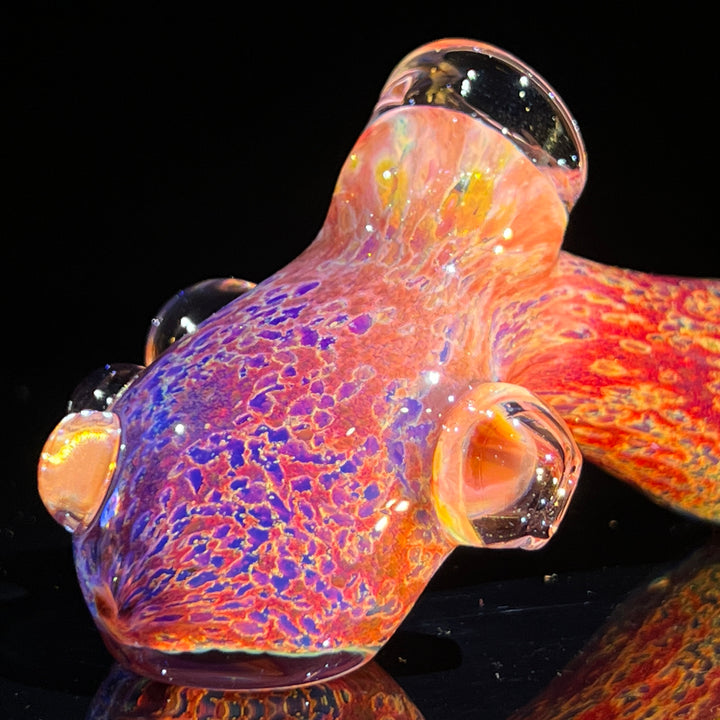 Tahitian Black Pearl UV Drop Hammer Glass Pipe Tako Glass   