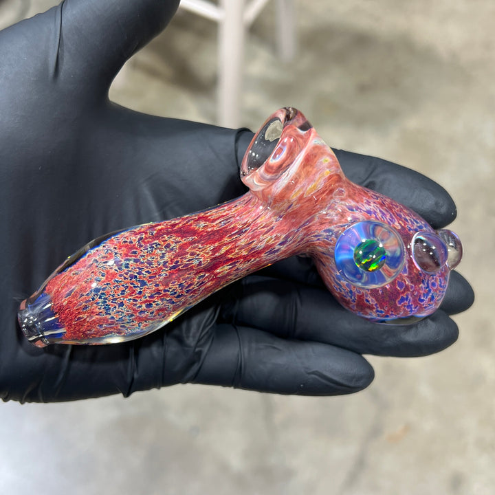Tahitian Black Pearl UV Drop Hammer Glass Pipe Tako Glass   