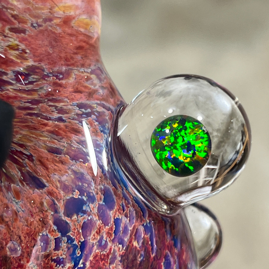 Tahitian Black Pearl UV Drop Hammer Glass Pipe Tako Glass   