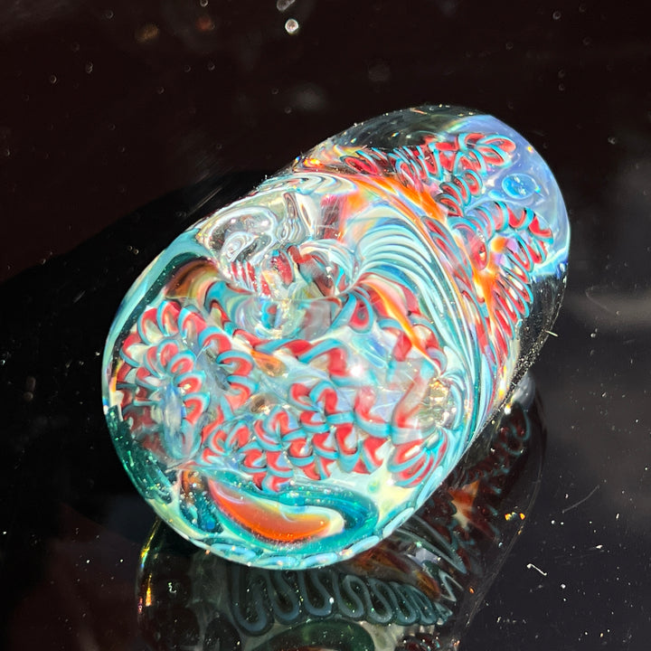 XL Inside Out Egg Spoon Glass Pipe Avant Garde   