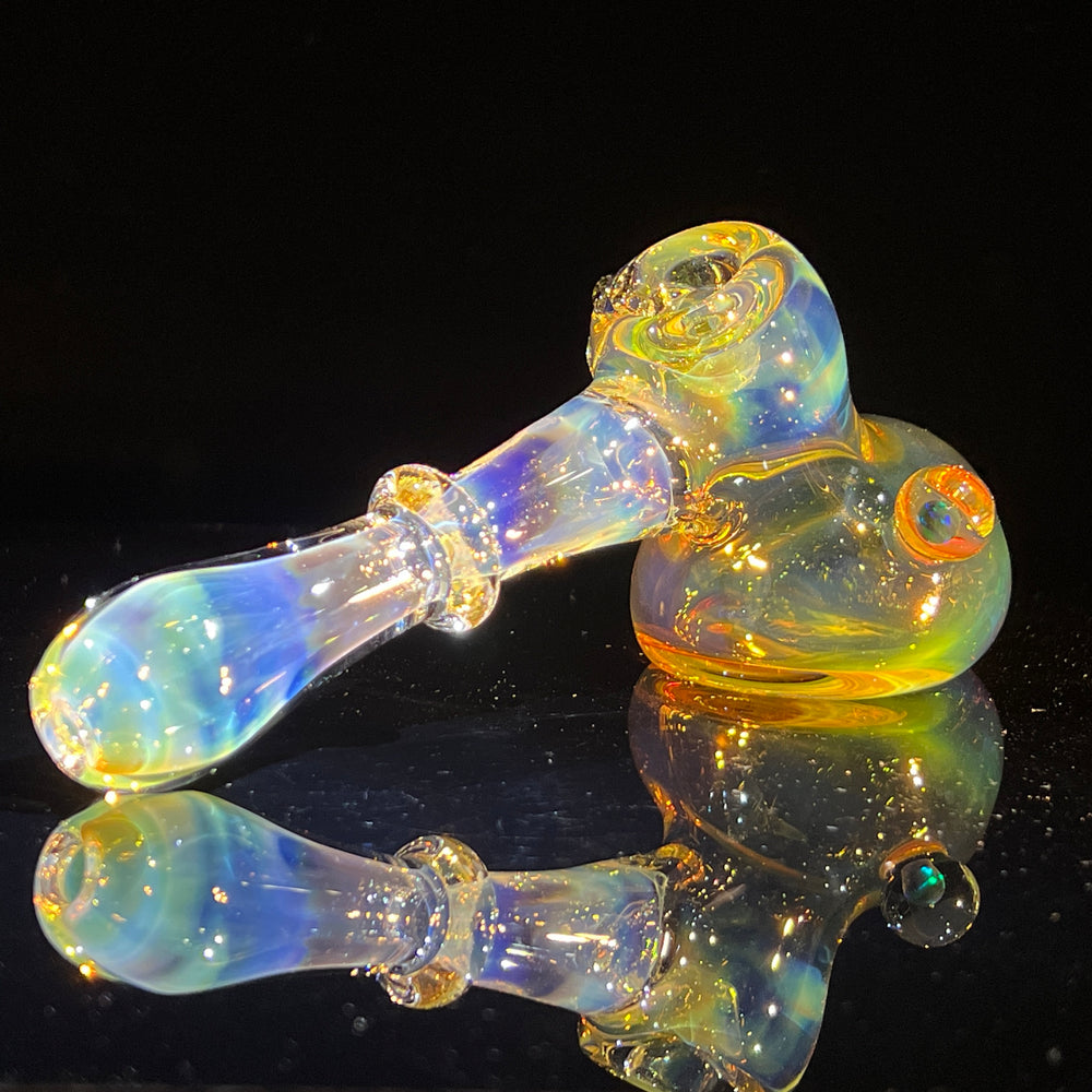 Silver Color Changing Glass Hammer Glass Pipe Tako Glass   