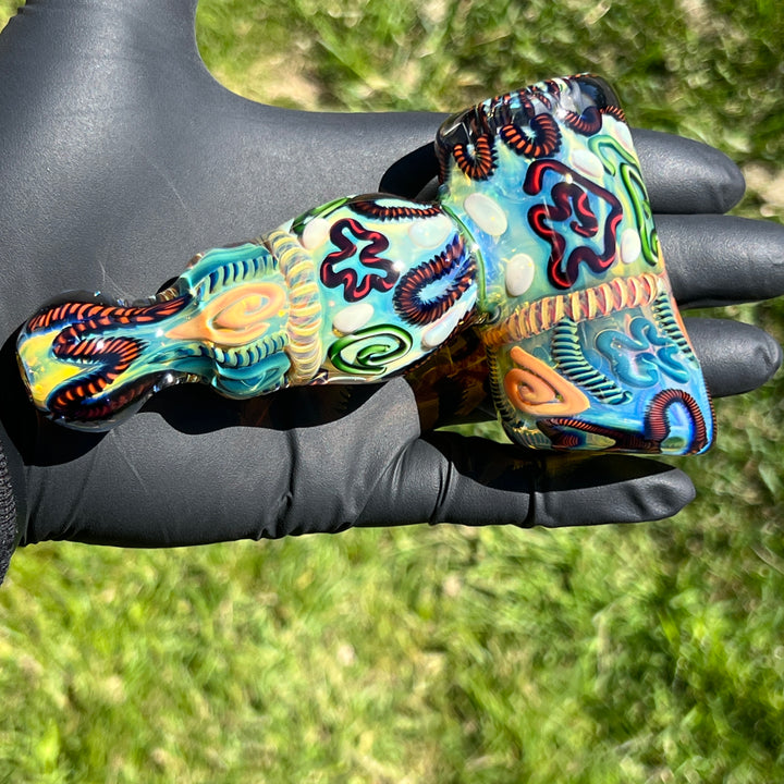 Inside Out Hammer 6 Glass Pipe Tiny Mike   