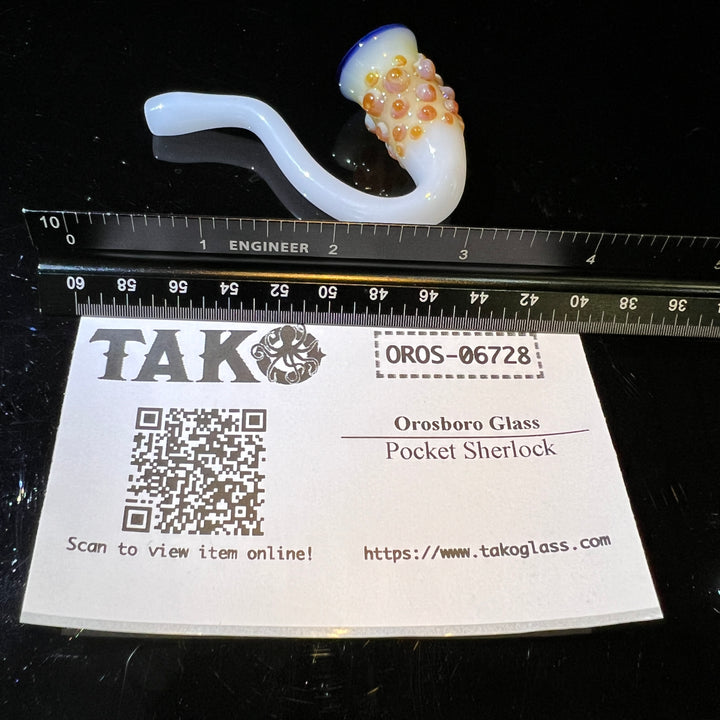 Pocket Sherlock Glass Pipe Orosboro Glass   