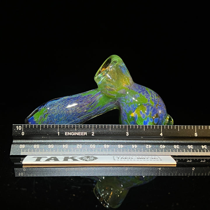 Purple Haze Sparkle Drop Hammer Glass Pipe Tako Glass   