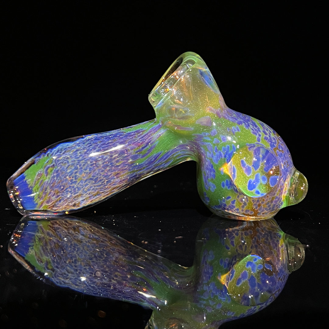 Purple Haze Sparkle Drop Hammer Glass Pipe Tako Glass   