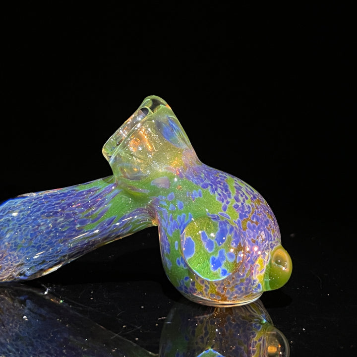 Purple Haze Sparkle Drop Hammer Glass Pipe Tako Glass   