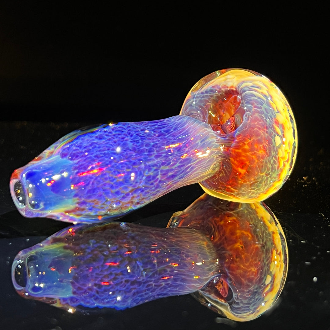 Purple Nebula Pipe UV Glass Pipe Tako Glass   