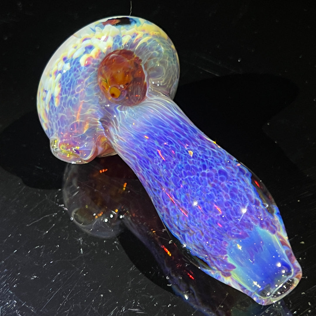 Purple Nebula Pipe UV Glass Pipe Tako Glass   