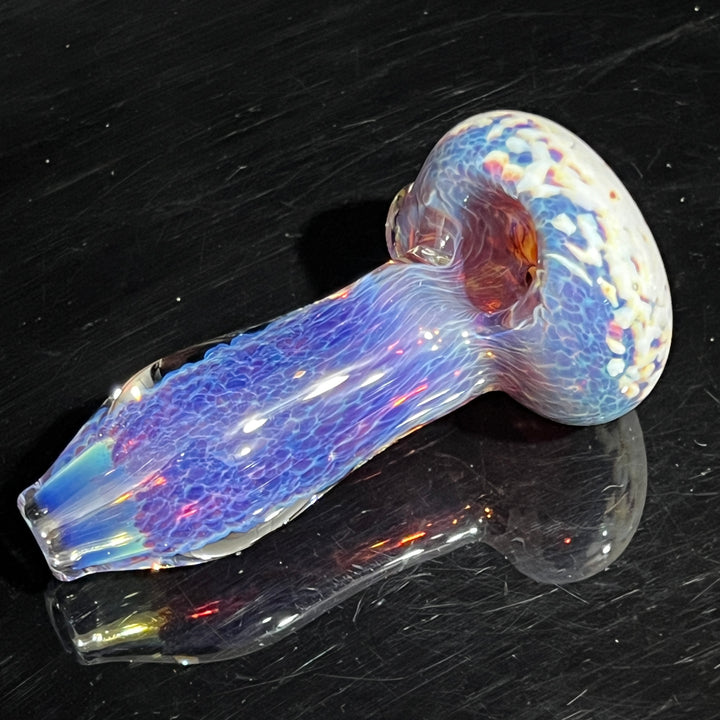 Purple Nebula Pipe UV Glass Pipe Tako Glass   