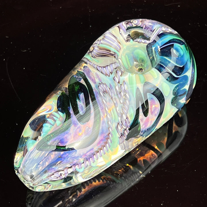 XL Inside Out Egg Spoon Glass Pipe Avant Garde   