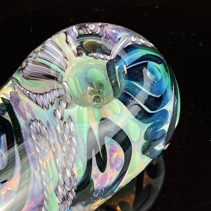 XL Inside Out Egg Spoon Glass Pipe Avant Garde   