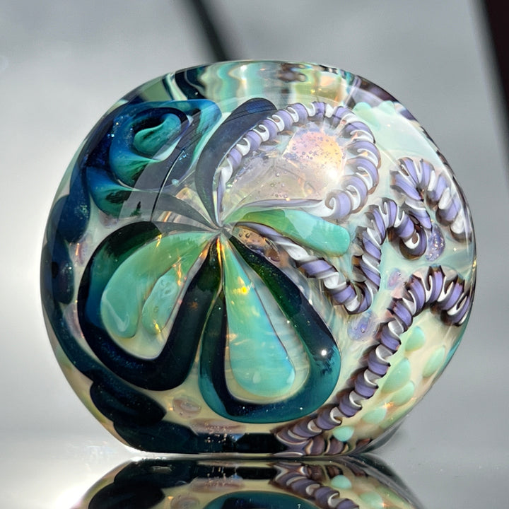 XL Inside Out Egg Spoon Glass Pipe Avant Garde   