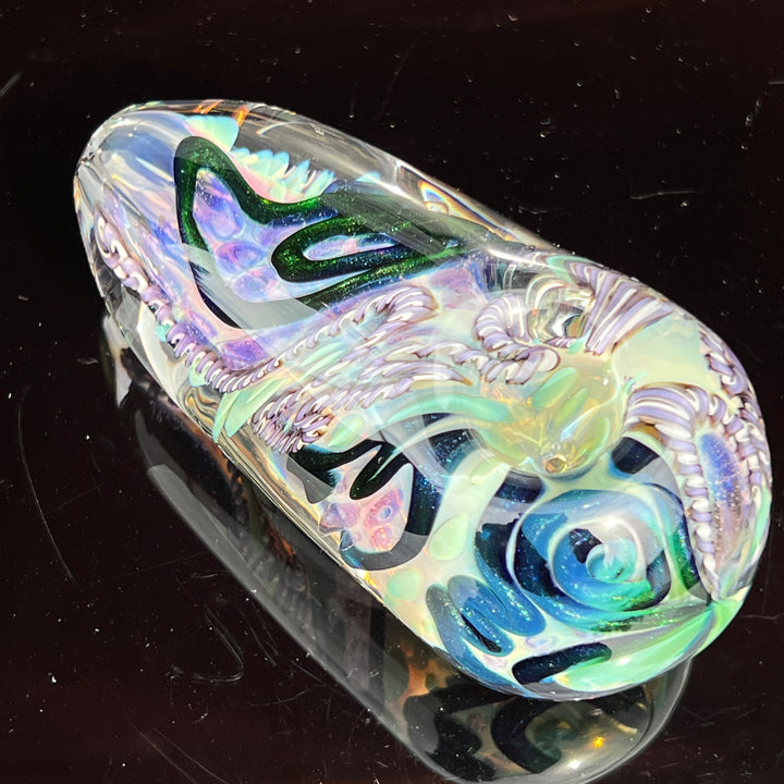 XL Inside Out Egg Spoon Glass Pipe Avant Garde   