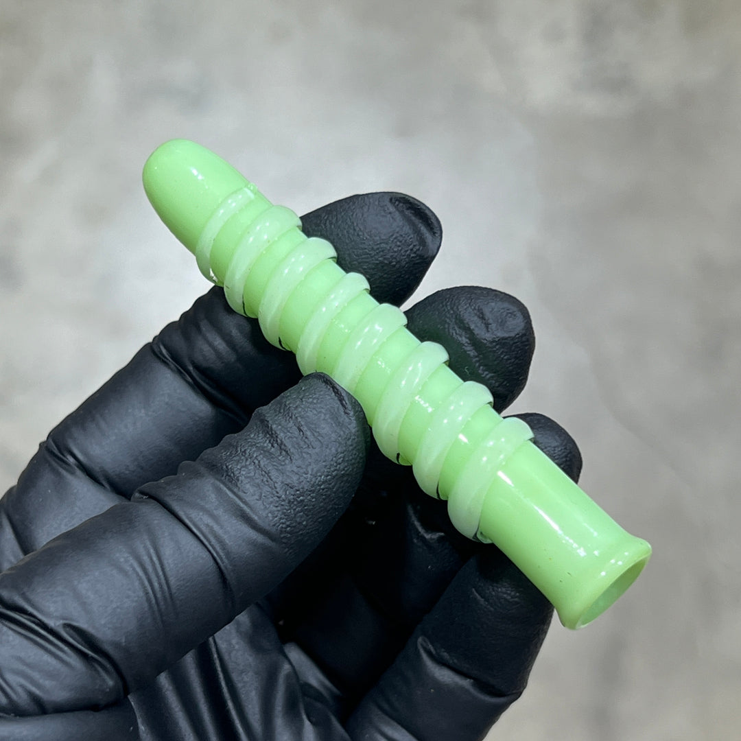 Matcha Chillum Glass Pipe Dansie Glass   