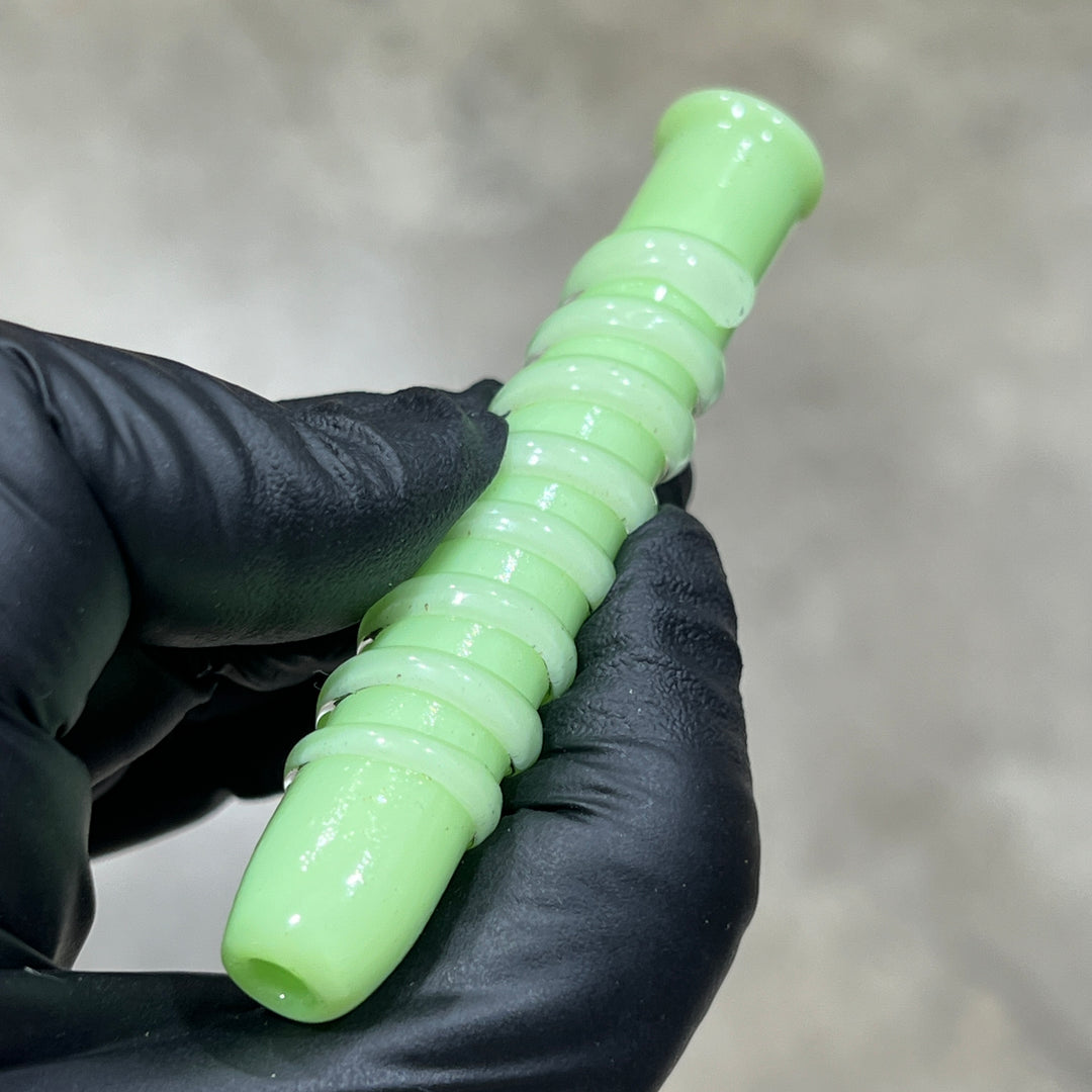 Matcha Chillum Glass Pipe Dansie Glass   