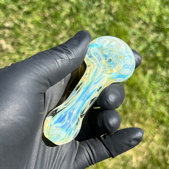 Ghost Flame Glass Pipe 1 Glass Pipe Tiny Mike   