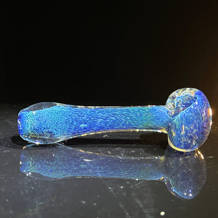 Blue Sea Sparkle Pipe Glass Pipe Beezy Glass   
