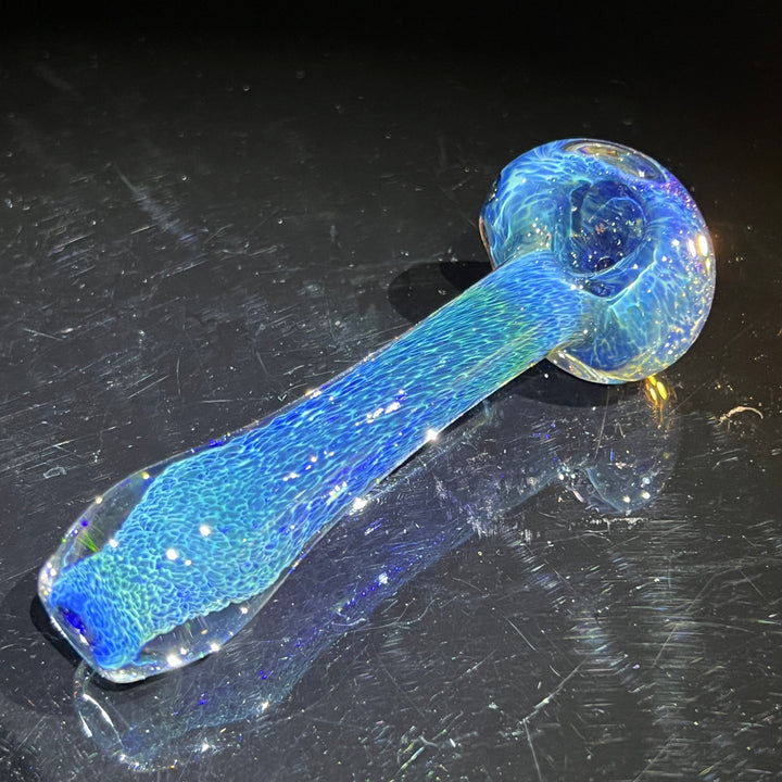 Blue Sea Sparkle Pipe Glass Pipe Beezy Glass   