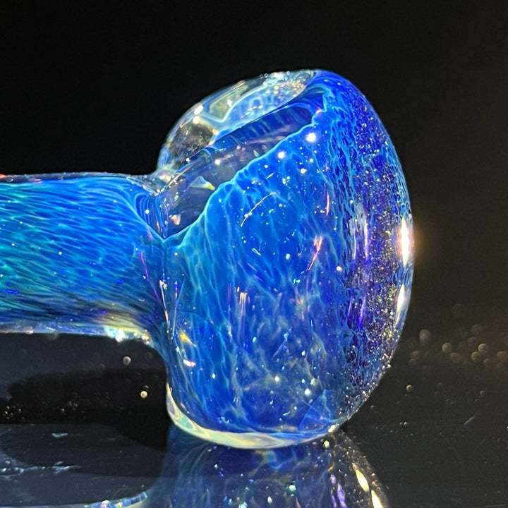 Blue Sea Sparkle Pipe Glass Pipe Beezy Glass   