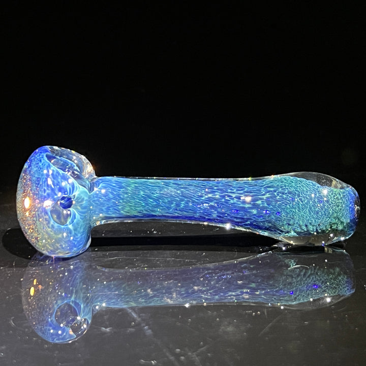 Blue Sea Sparkle Pipe Glass Pipe Beezy Glass   